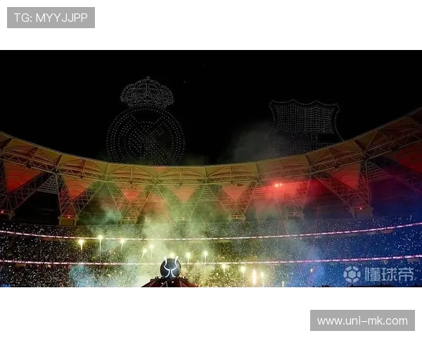 西班牙超级杯决赛前，吉达球场设施准备就绪